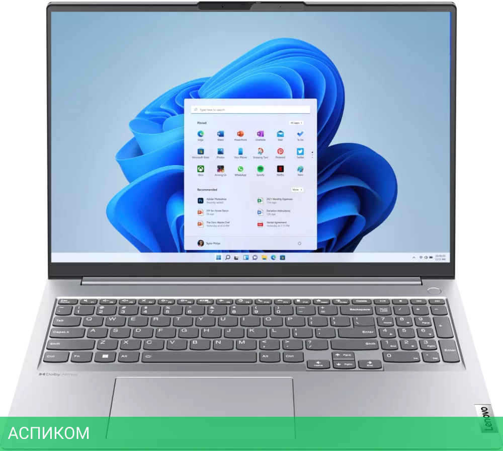 Ноутбук Lenovo ThinkBook 16 G4+ IAP 21CY003KPB