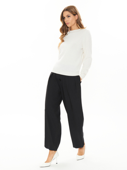 Женский джемпер молочный