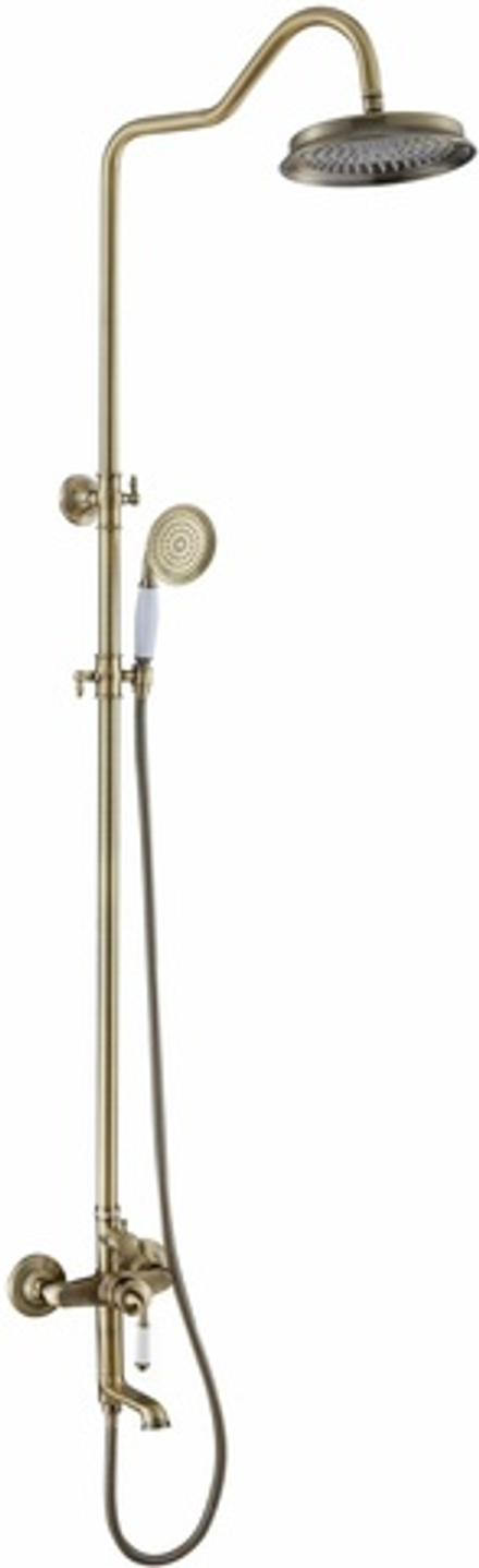 Душевая система со смесителем, цвет бронза,  арт. ST300 Bronze, ESKO