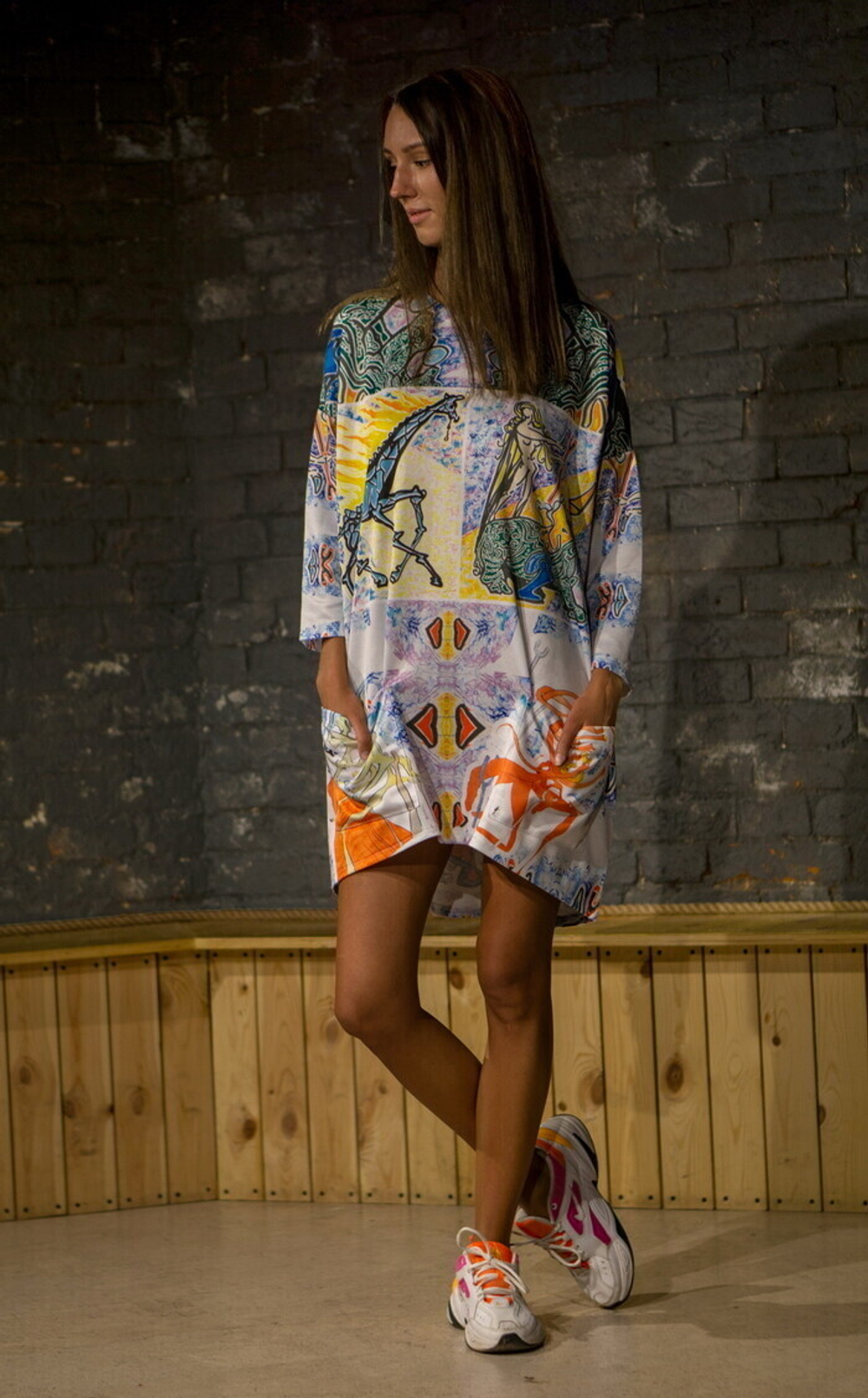 Туника "Дали", по мотивам литографий Сальвадора Дали из серии "Витражи"