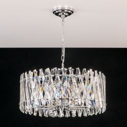 Citilux Ингвар CL334281 Люстра подвесная хрустальная Хром