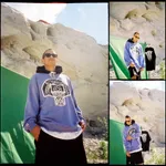 Худи TNDMTND BALLER Фиолетовый