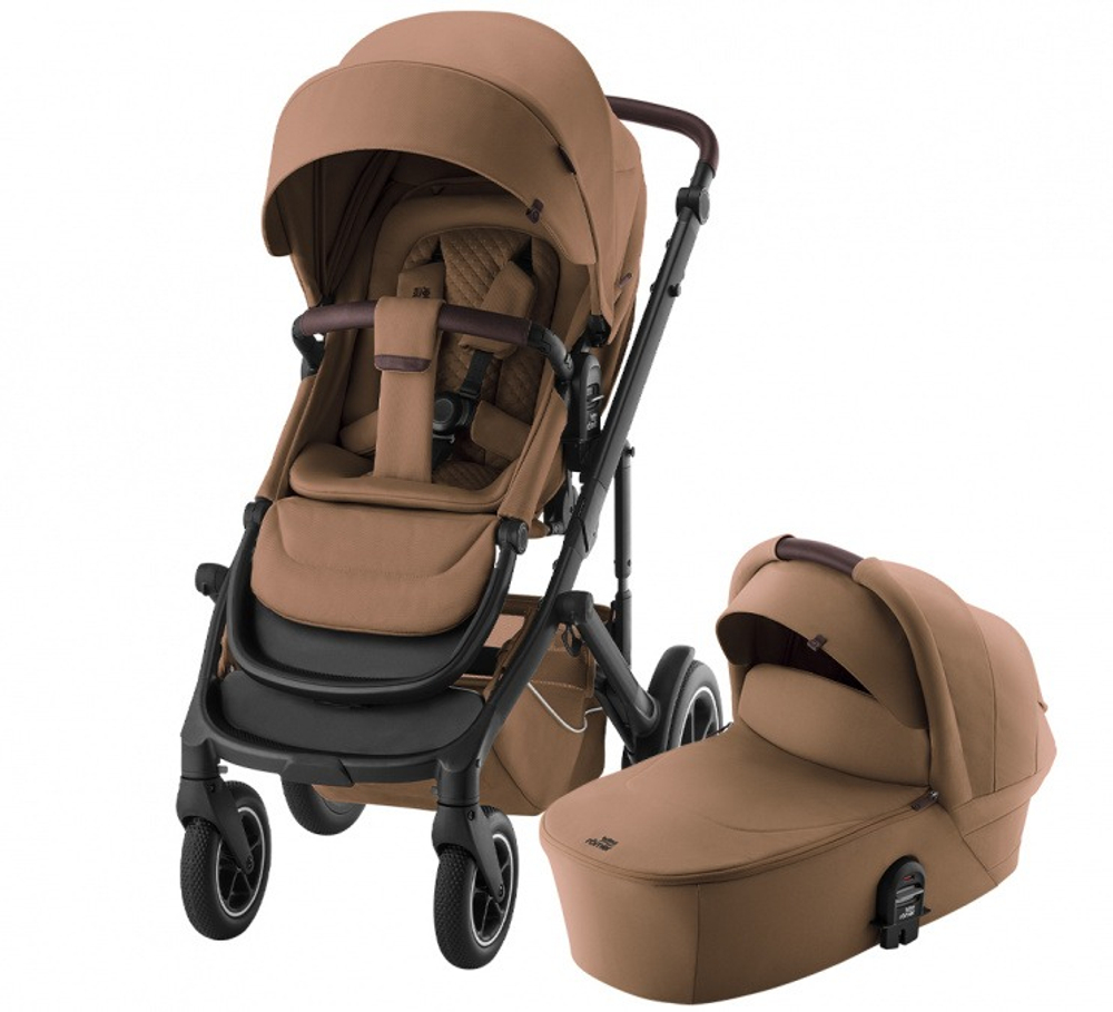 Коляска 3 в 1 Britax Roemer Smile 5Z Lux Collection+Baby-Safe Pro, Warm Caramel+Deep Black