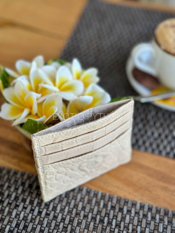 Картхолдер из кожи крокодила WA-212