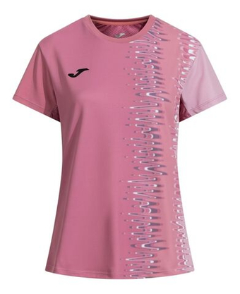 Женская теннисная футболка Joma Smash Short-Sleeve - pink