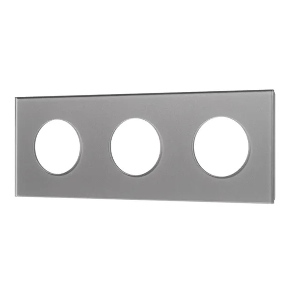 Рамка стеклянная FRM-GLARE-GC-3-GR (Arlight, -) 043840