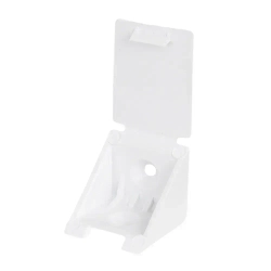 Уголок крепежный, монтажный мебельный, 50 штук, Полкодержатель для полок из ДСП