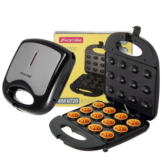Прибор для выпечки орешков 800 Вт. Kamille KM 6720 Орешница