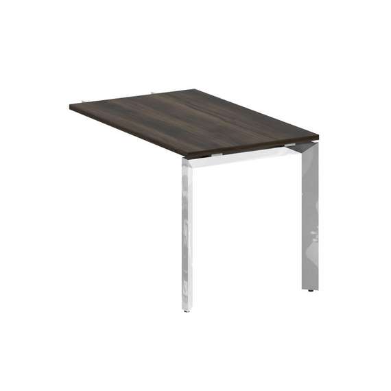 Onix Direct Lux Брифинг-приставка П-обр. м/к M-O.MP-BR-11 Дуб Мали/Нержавеющая Сталь/Хром 1180*720*7