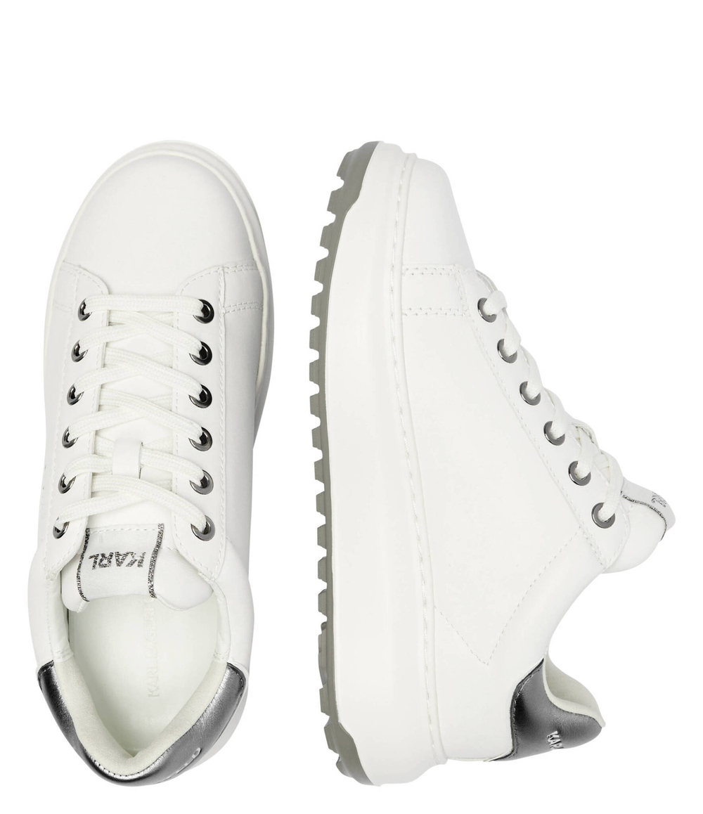 Кожаные кроссовки KAPRI Karl Lagerfeld - белый(KL67538)