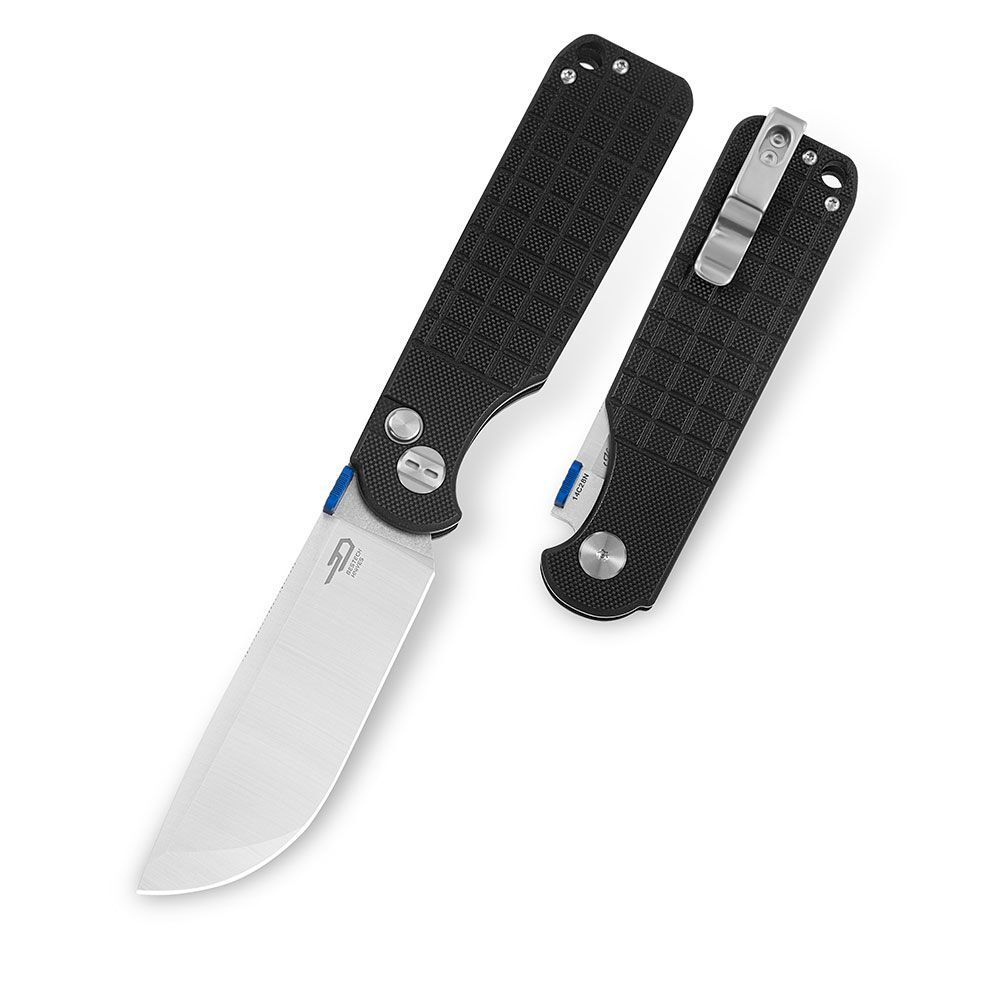 Нож туристический Bestech Glok сталь 14C28N, рукоять G10 черная