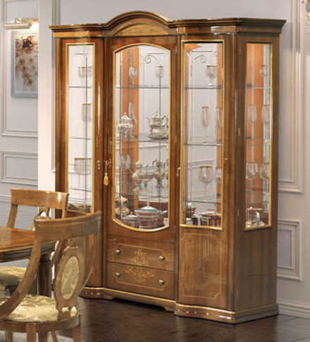 ФЛОРИАНА Шкаф-витрина 3-х дв.