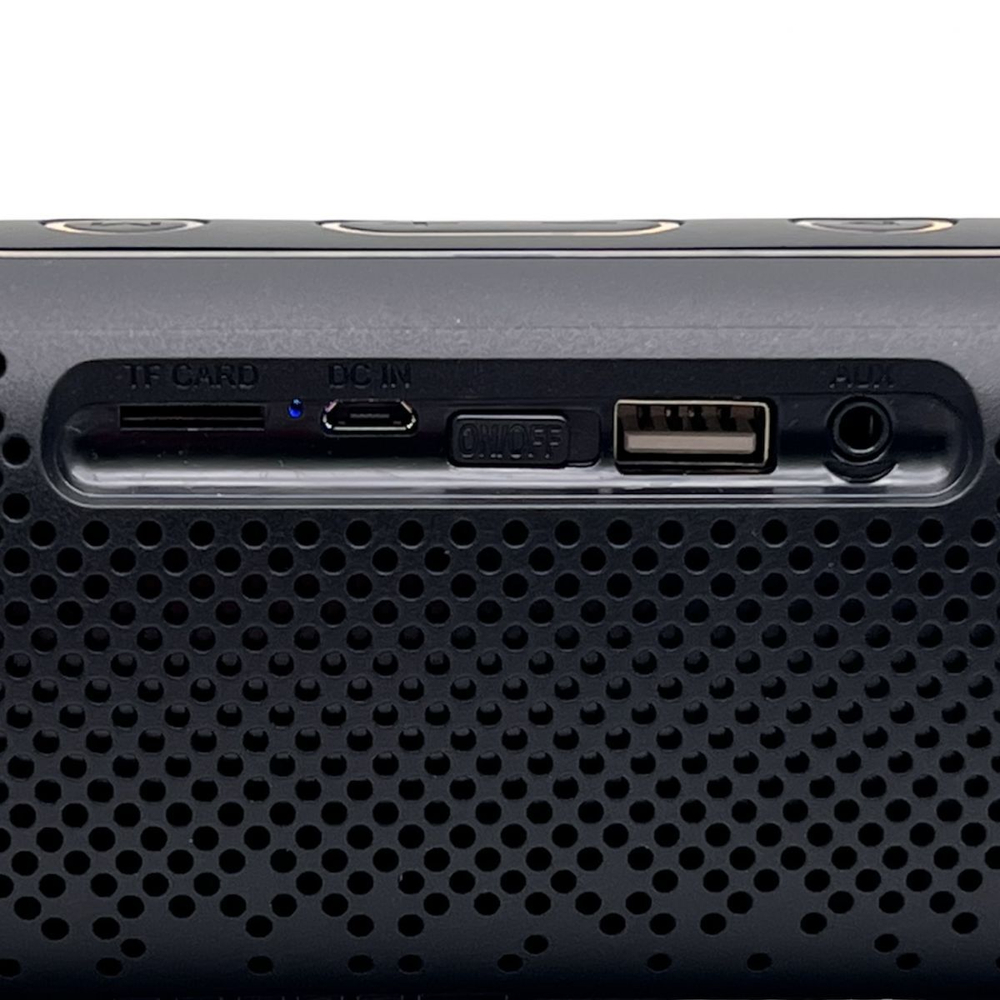 Беспроводная колонка Koleer S819 (5W/Radio/TF/USB) LED