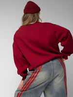 Свитшот оверсайз с принтом old money