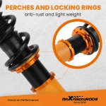 Комплект для автомобиля FORD Mustang GT SN95 Convertible/Coupe 1994-2004 Coilovers Kits 4 Adjustable Height Mounts Racing lowering kit