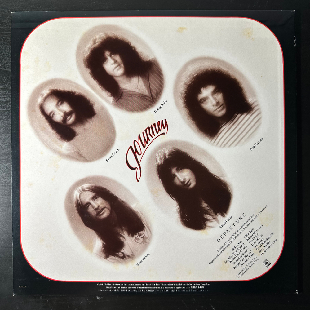 Journey ‎– Departure (Япония 1983г.)