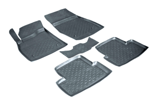 Резиновые коврики с высоким бортом для Opel Astra J 2010-2017 Seintex.01443