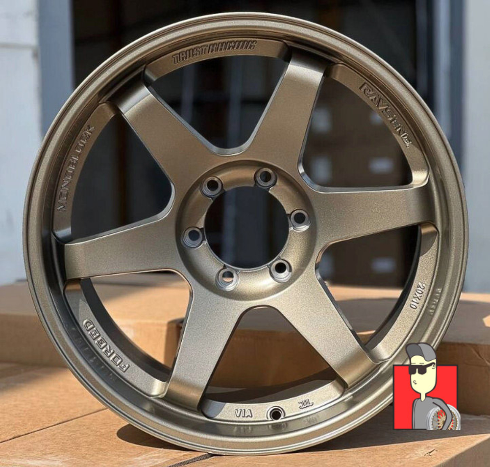 Комплект дисков Rays TE37 8049 18x9.5 et20 6x139.7