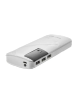 Внешний аккумулятор Luazon модель PB-05, 6000 мАч, 3хUSB, 2