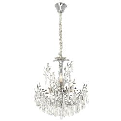 Citilux RITZ CL310061 Люстра хрустальная подвесная Хром