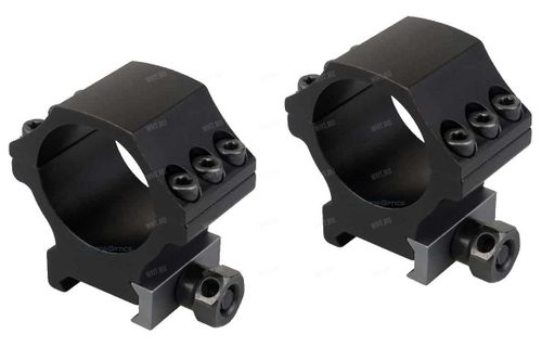 Кольца VECTOR X-Accu Low на базу Picatinny | Weaver, ø30 мм (6 винтов), BH=10,4 мм