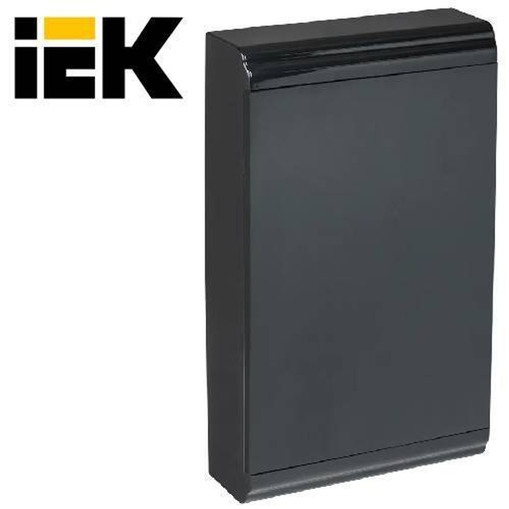 PRIME Корпус пластиковый ЩРН-П-36 модулей встраиваемый черный IP41 IEK