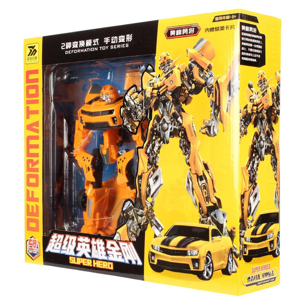 Трансформер-робот, коробка YND666-88