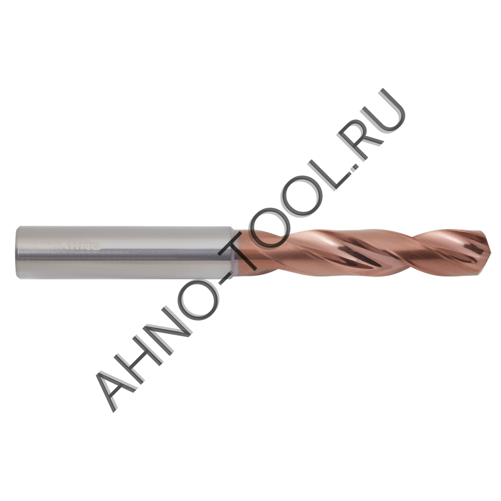 Сверло  9.1мм  твердосплавное 3D без подвода СОЖ. SP-X800030910 VHM AHNO по стали, чугуну, нерж. и ж