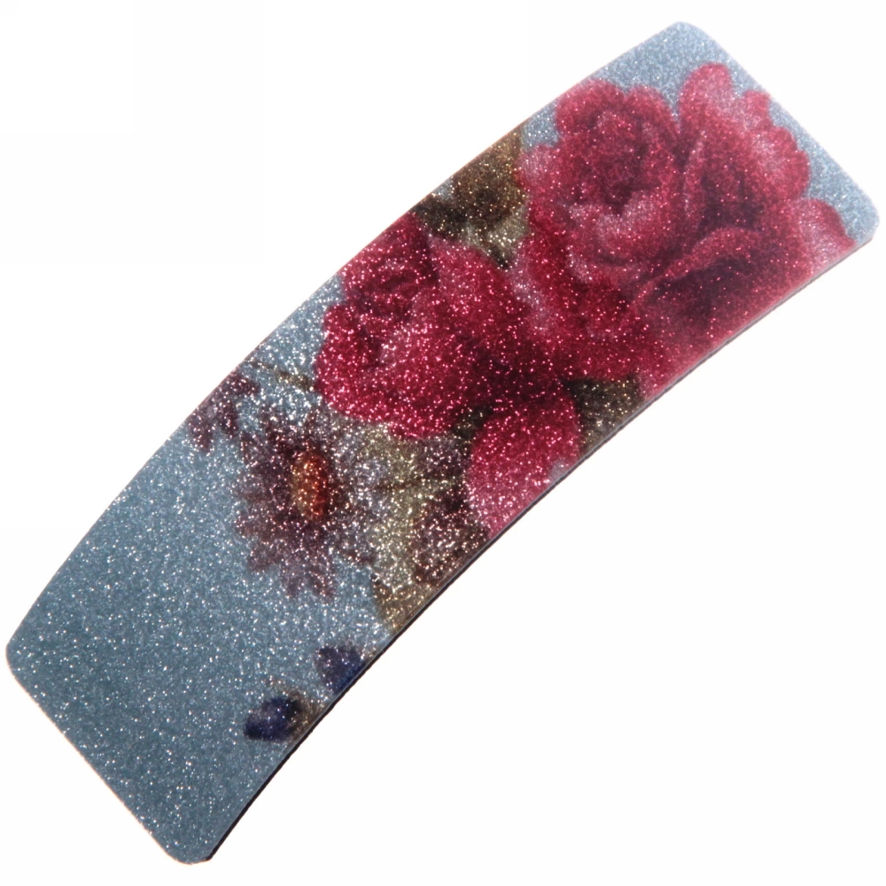 Заколка автомат «Women's style - Элла», 9,5*2,5см, микс 6 цветов