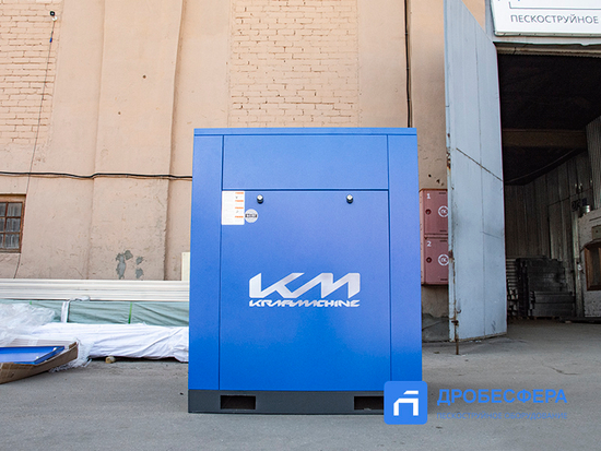 Винтовой компрессор KraftMachine KM30-8рВ-IP23-Hanbell