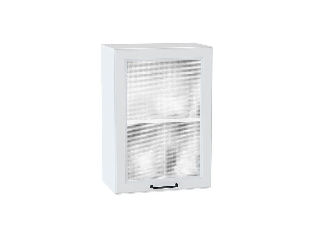 Шкаф верхний с 1-ой остекленной дверцей Ницца