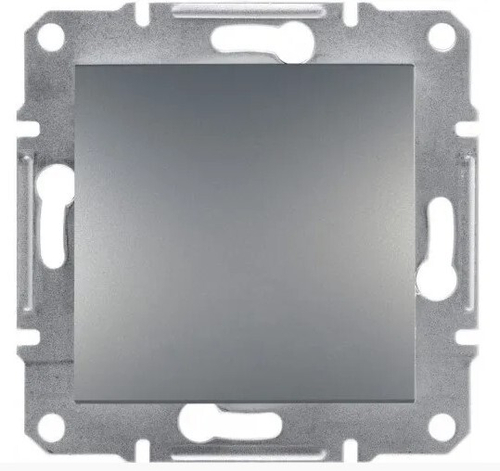 ВЫКЛЮЧАТЕЛЬ С/У 1-КЛАВИША 1P 10AX БЫСТРОЗАЖИМ КЛЕММЫ МЕХ СТАЛЬ  ASFORA /SCHNEIDER/