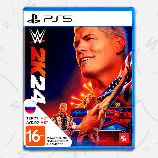 Игра WWE 2K24 (PS5, английская версия)