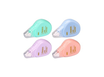 Корректор-лента Deli 5ммх5м Macaron цвет асс. EH62160