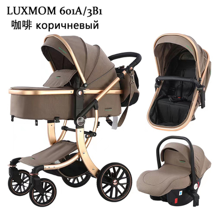 Коляска 3 в 1 Luxmom 601А