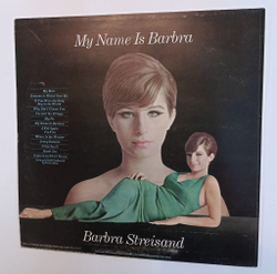 Винтажная виниловая пластинка LP Barbra Streisand My Name Is Barbra (UK 1965)