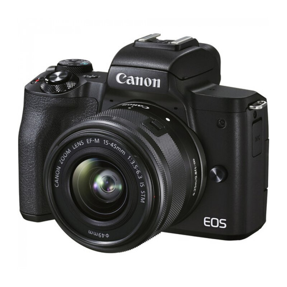 Цифровая фотокамера Canon EOS M50 Mark II Kit EF-M 15-45mm f/3.5-6.3 IS STM + EF-M 55-200mm f/4.5-6.3 IS STM
