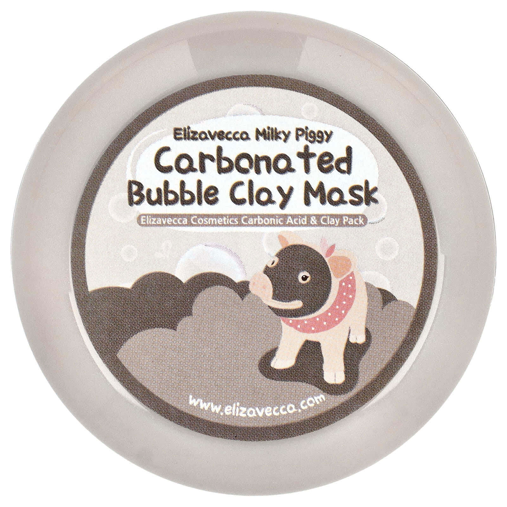 Elizavecca, Milky Piggy, маска с газированной глиной, 100 г (3,53 унции)