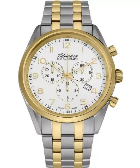 Мужские швейцарские часы Adriatica A8204.2163CH