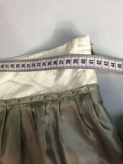 Юбка Orange в красивых оттенках, со слоями из шелка, хлопка, полиэстера 46 размер