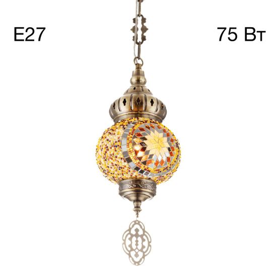 CL419115 Каир Мозаика Янтарь Подвес