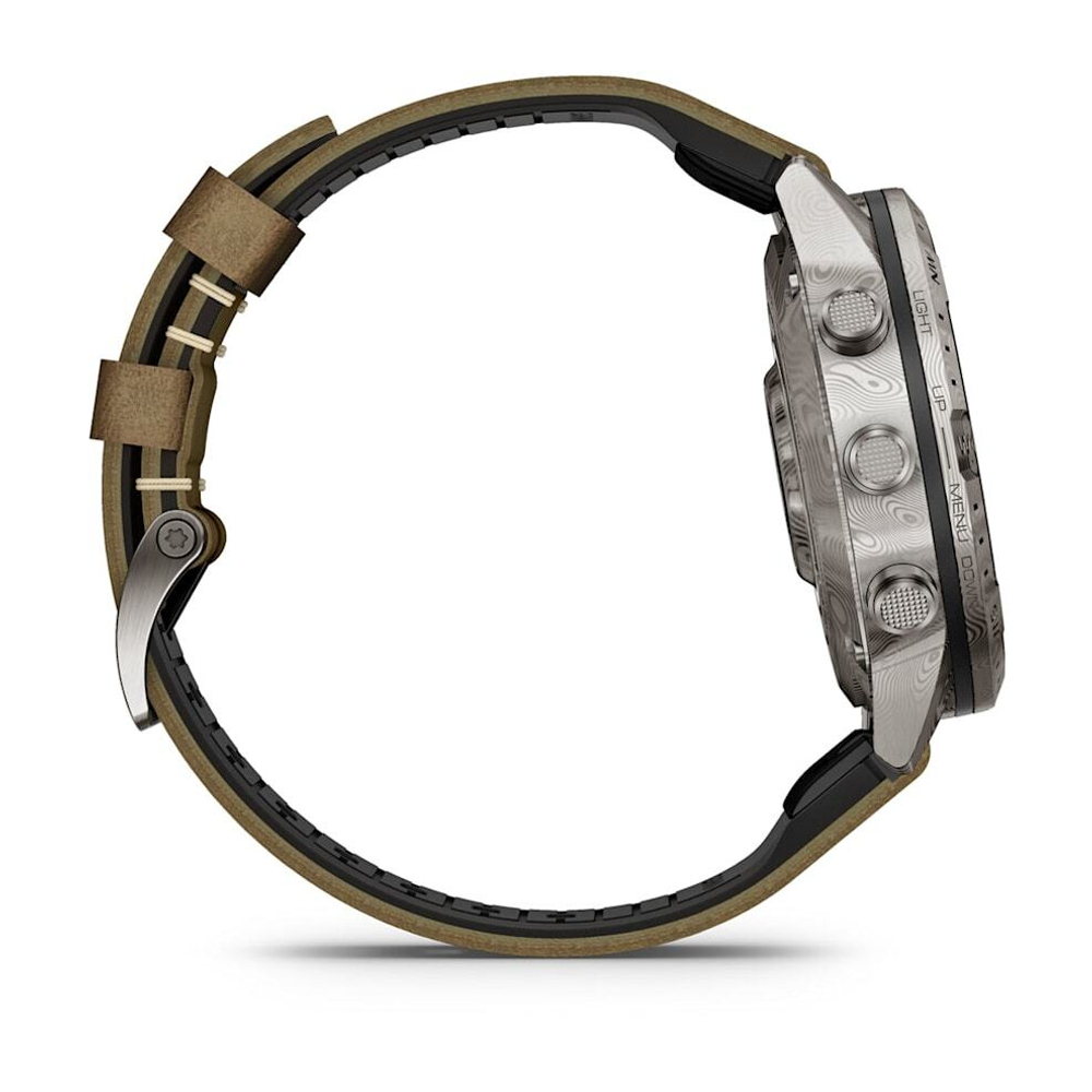 Умные часы Garmin MARQ ADVENTURER (GEN2) DAMASCUS STEEEL EDITION