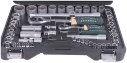 Набор торцевых головок и вставок RF-41082-5: 1/2" & 1/4"DR 6-гранных 108пр. ROCKFORCE