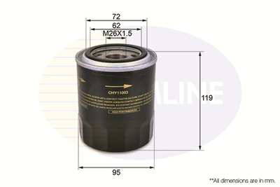 COMLINE - CHY11003-CML - Oil Filter
