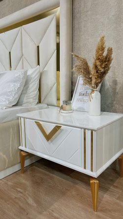 Коллекция “Анкара” фрезерованная сатин (c подъемным механизмом)