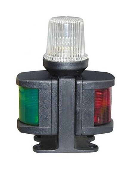 Огонь комбинированный трехцветный 125х85х170 мм, черный корпус