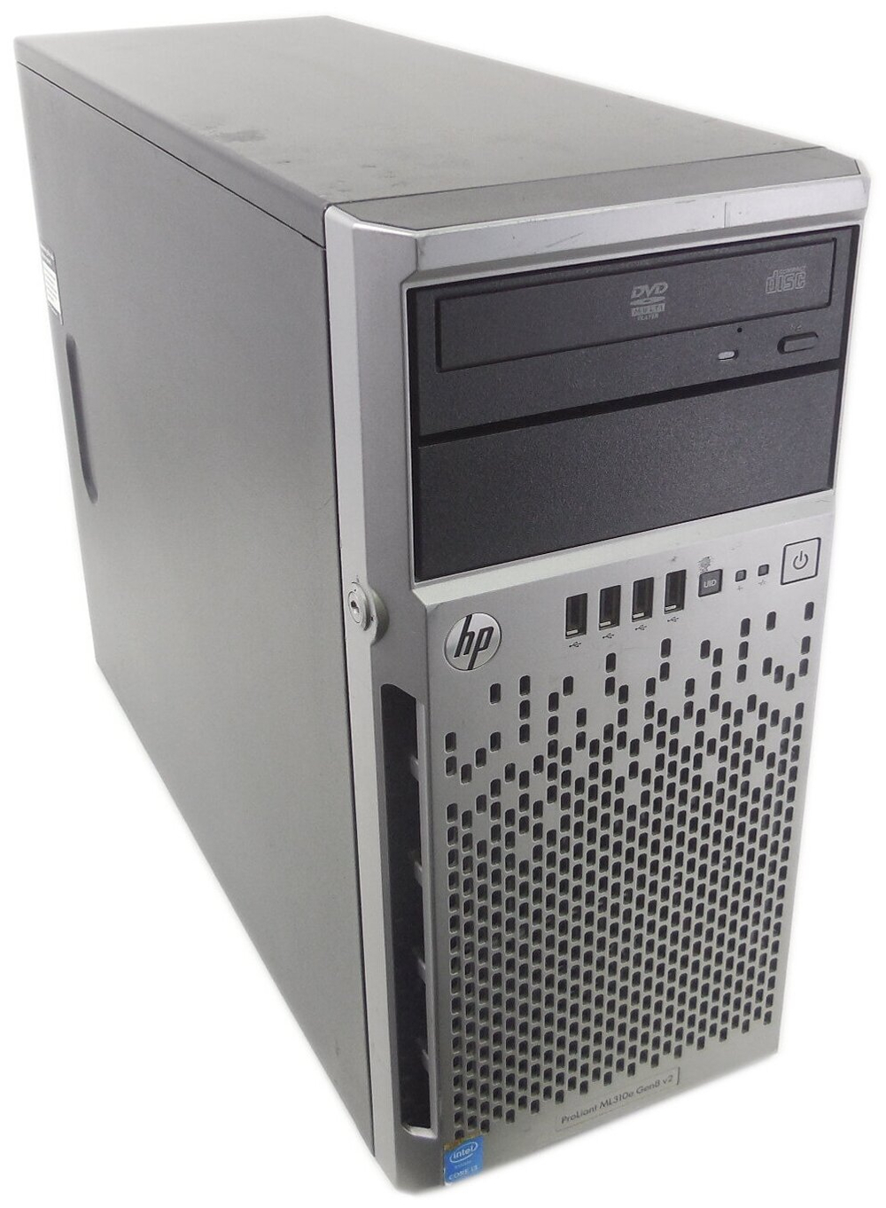 Сервер HP ProLiant ML310e Gen8 V2 Intel Xeon E3-1220v3 3.1GHz DDR3 8Gb / DVD USB SVGA /LAN ATX 350W/HP P222/512