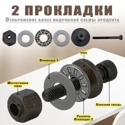 Заклепочная гайка, головка гайки с глухой заклепкойM3-M10