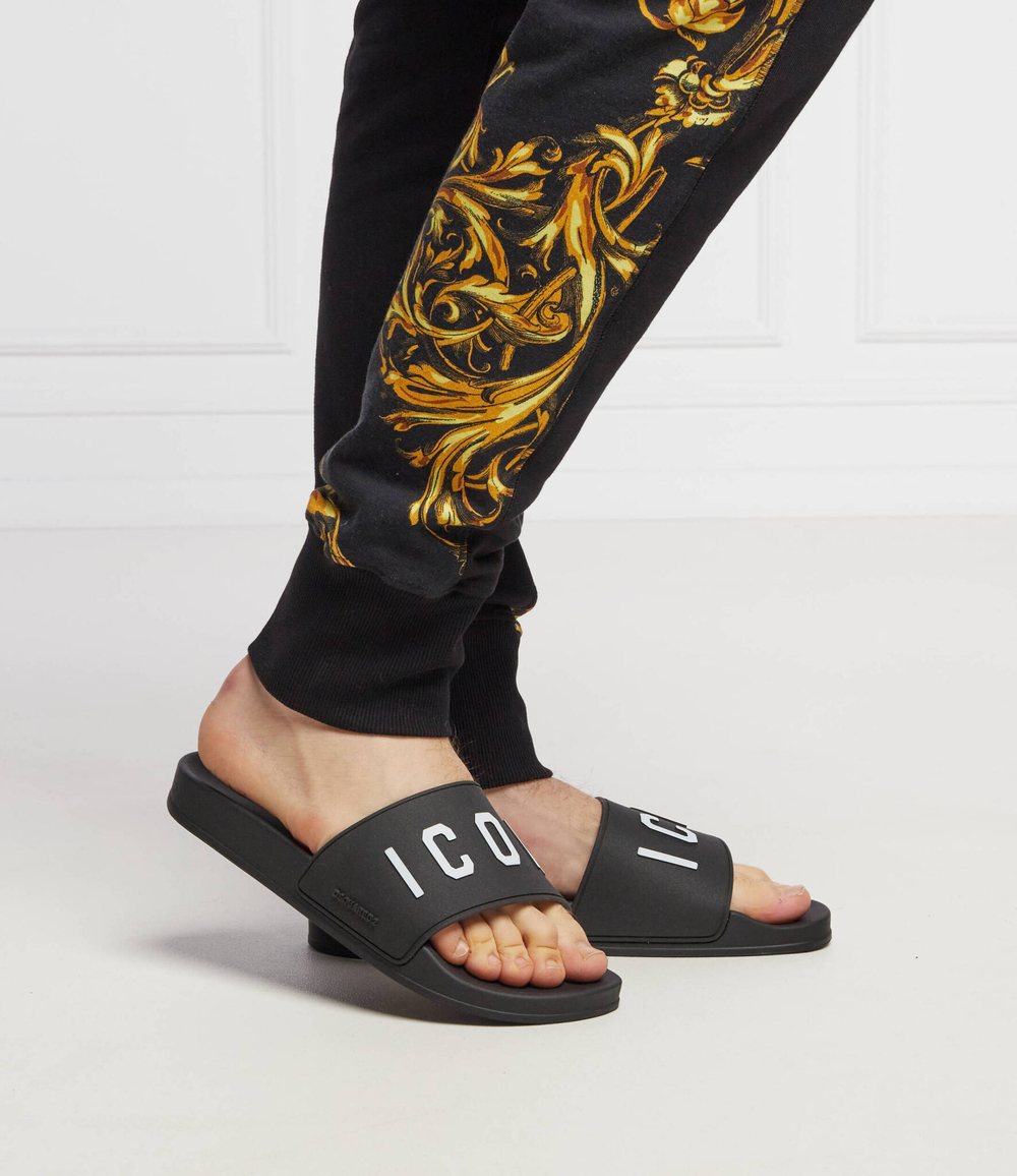 Шлепанцы Dsquared2 - черный(FFM0023 17203516)