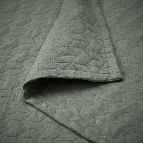 Покрывало IKEA KOLAX (КЁЛАКС), Серо-зеленый, 150x250 см